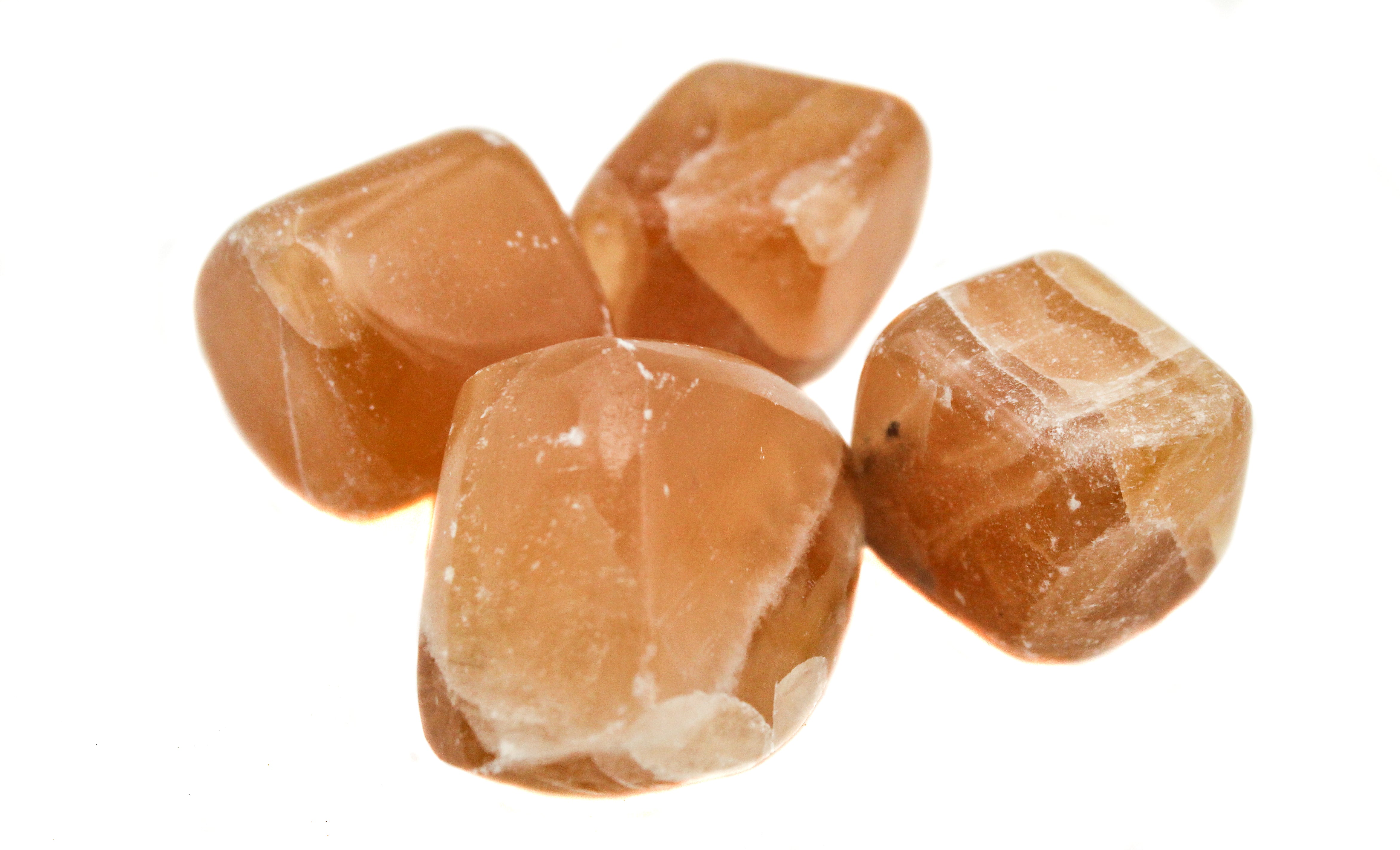 Calcite - Honey Tumble $10